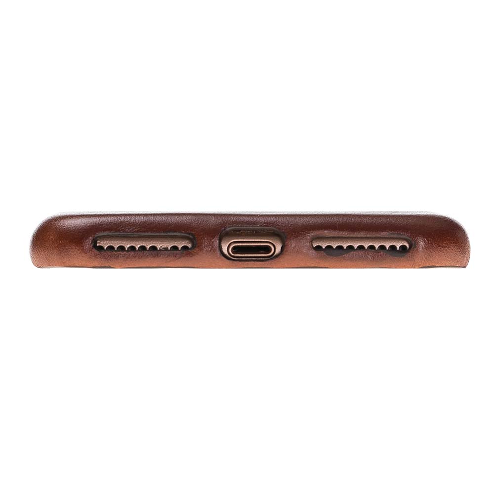 iPhone 8 Plus / iPhone 7 Plus Snap - on Full Cover Leather Case by Hardiston - premium iPhone 7 - 8 - SE Cases