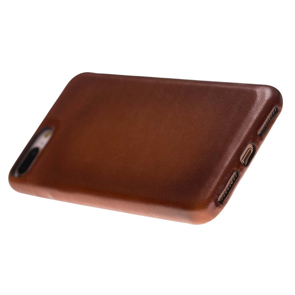 iPhone 8 Plus / iPhone 7 Plus Snap - on Full Cover Leather Case by Hardiston - premium iPhone 7 - 8 - SE Cases