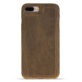 iPhone 8 Plus / iPhone 7 Plus Snap - on Full Cover Leather Case by Hardiston - premium iPhone 7 - 8 - SE Cases