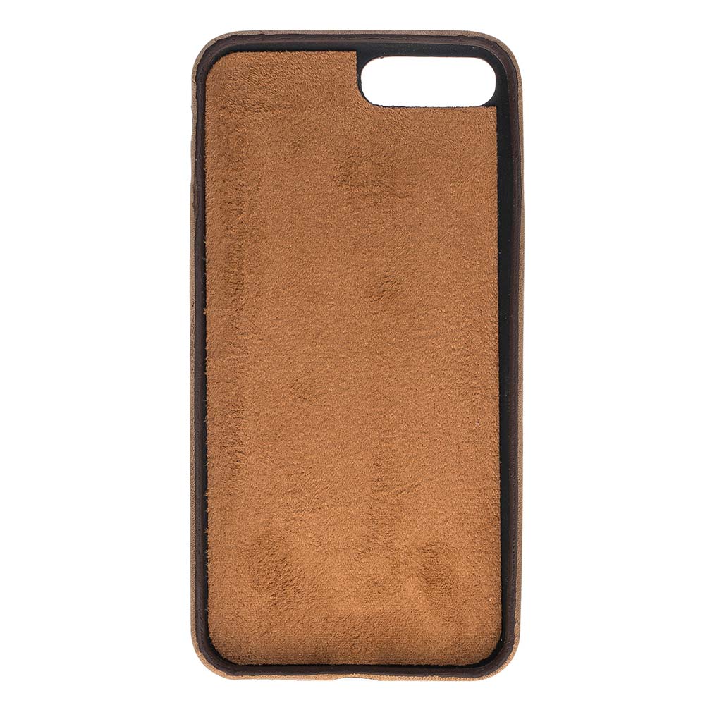iPhone 8 Plus / iPhone 7 Plus Snap - on Full Cover Leather Case by Hardiston - premium iPhone 7 - 8 - SE Cases