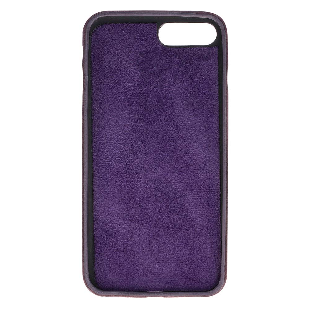 iPhone 8 Plus / iPhone 7 Plus Snap - on Full Cover Leather Case by Hardiston - premium iPhone 7 - 8 - SE Cases