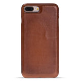 iPhone 8 Plus / iPhone 7 Plus Snap - on Full Cover Leather Case by Hardiston - premium mws_apo_generated