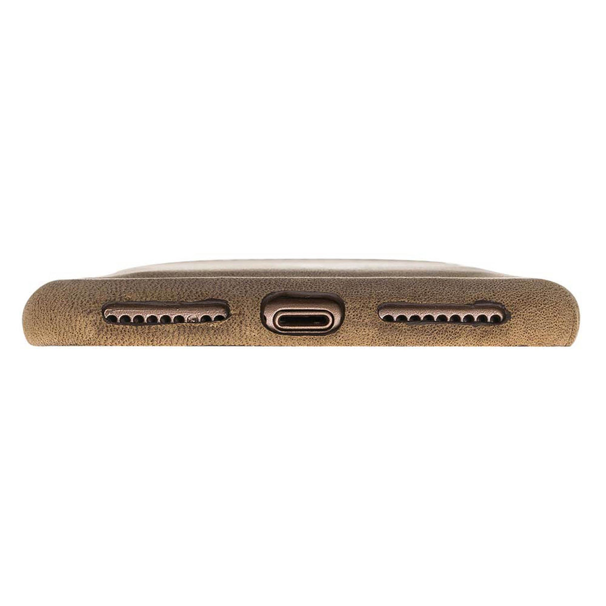 iPhone 8 Plus / iPhone 7 Plus Snap - on Full Cover Leather Case with Credit Card Slots by Hardiston - premium iPhone 7 - 8 - SE Cases