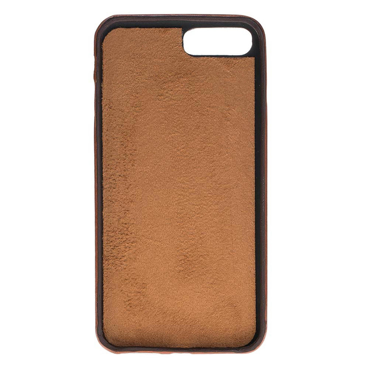 iPhone 8 Plus / iPhone 7 Plus Snap - on Full Cover Leather Case with Credit Card Slots by Hardiston - premium iPhone 7 - 8 - SE Cases