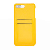 iPhone 8 Plus / iPhone 7 Plus Snap - on Leather Case with Credit Card Slots by Hardiston - premium iPhone 7 - 8 - SE Cases