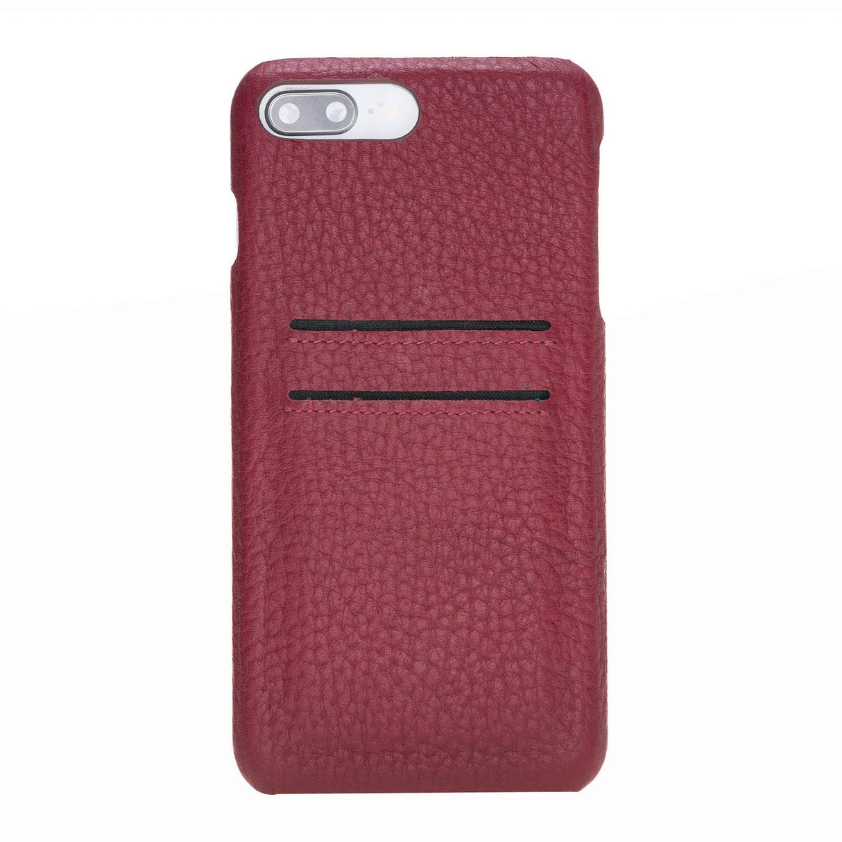iPhone 8 Plus / iPhone 7 Plus Snap - on Leather Case with Credit Card Slots by Hardiston - premium iPhone 7 - 8 - SE Cases