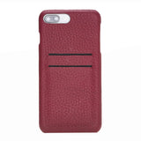iPhone 8 Plus / iPhone 7 Plus Snap - on Leather Case with Credit Card Slots by Hardiston - premium iPhone 7 - 8 - SE Cases