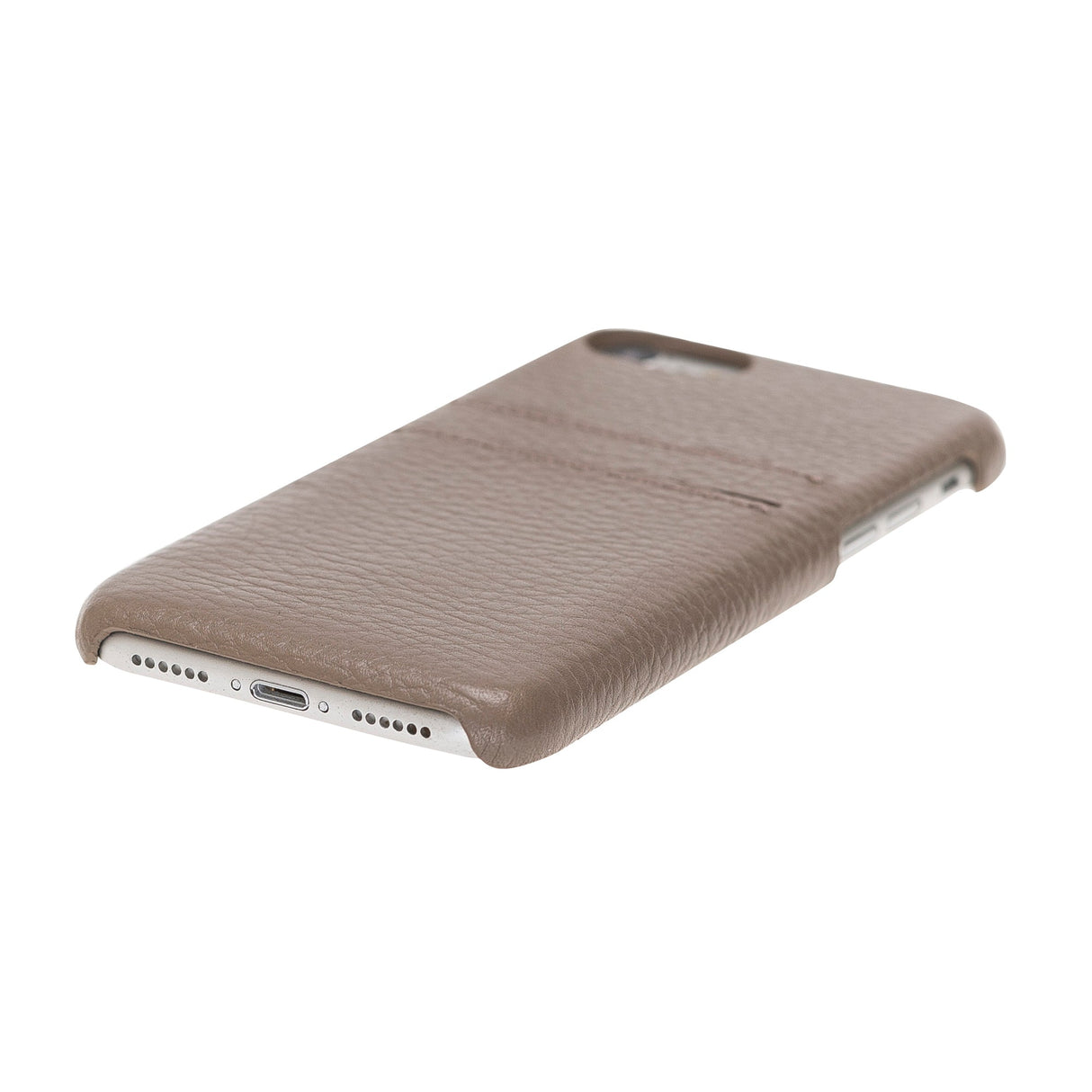 iPhone 8 Plus / iPhone 7 Plus Snap - on Leather Case with Credit Card Slots by Hardiston - premium iPhone 7 - 8 - SE Cases