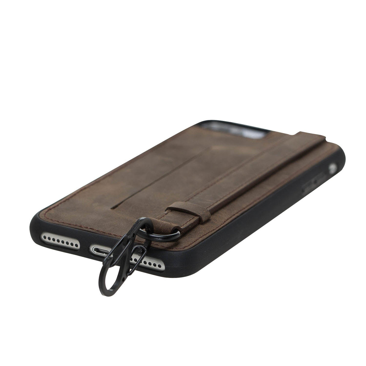 iPhone 8 Plus / iPhone 7 Plus Snap - on Leather Grip Case by Hardiston - premium iPhone 7 - 8 - SE Cases