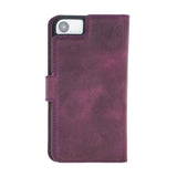 iPhone SE / iPhone 8 / iPhone 7 Dual Fold Magnetic Detachable Leather Wallet Case by Hardiston - premium iPhone 7 - 8 - SE Cases