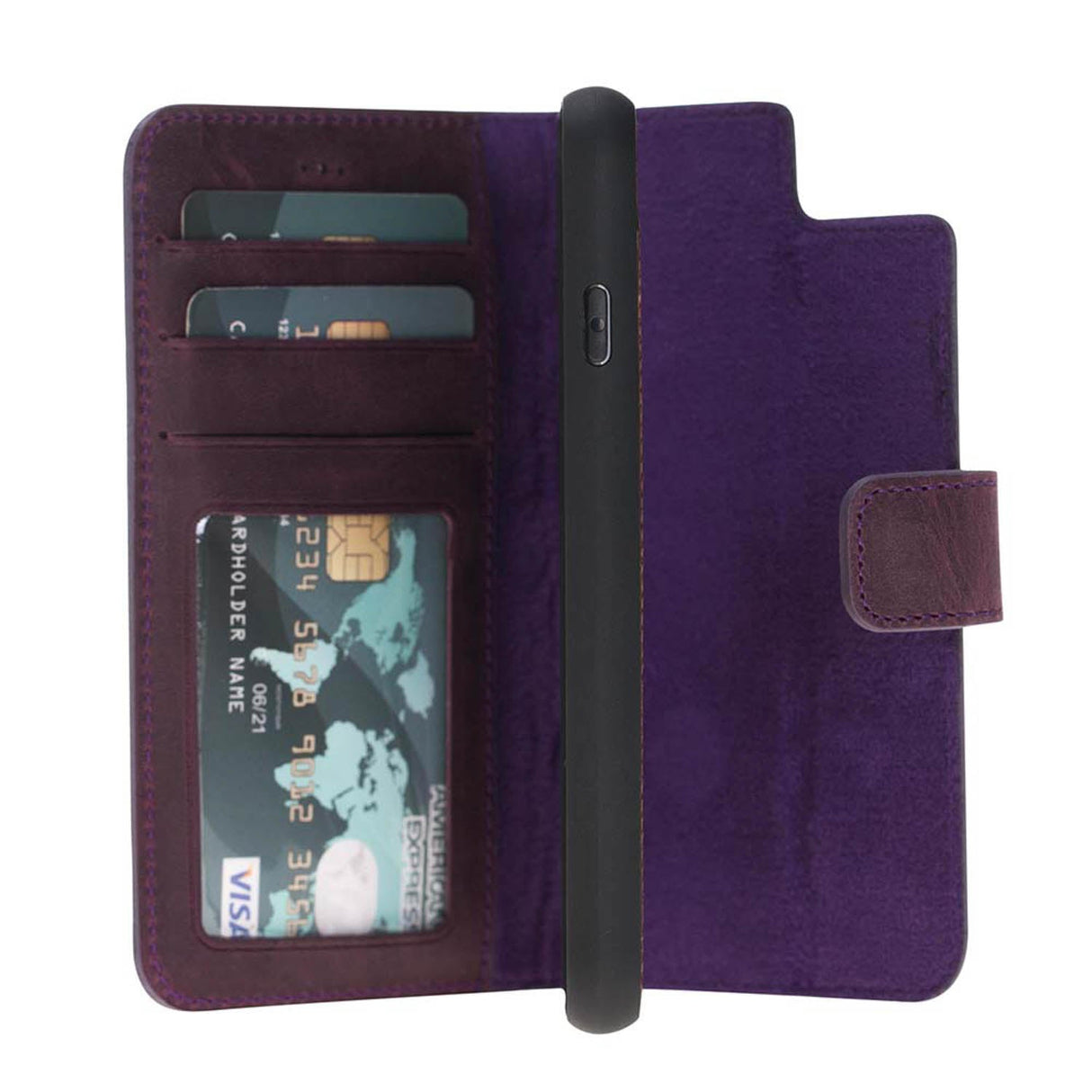 iPhone SE / iPhone 8 / iPhone 7 Leather Wallet Case by Hardiston - premium iPhone 7 - 8 - SE Cases