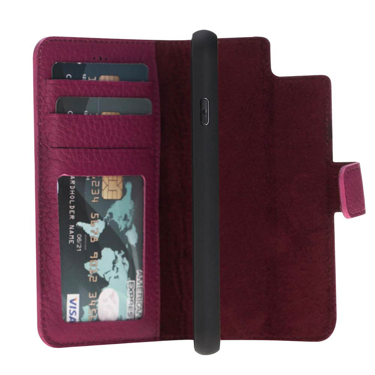 iPhone SE / iPhone 8 / iPhone 7 Leather Wallet Case by Hardiston - premium iPhone 7 - 8 - SE Cases