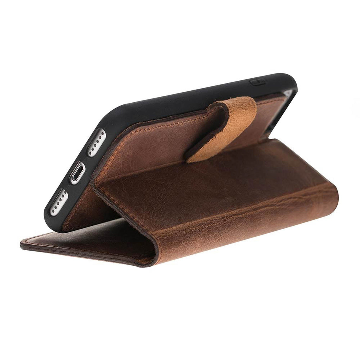 iPhone SE / iPhone 8 / iPhone 7 Leather Wallet Case by Hardiston - premium iPhone 7 - 8 - SE Cases