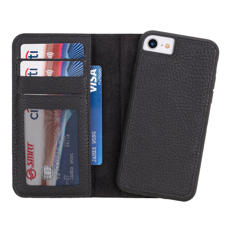 iPhone SE / iPhone 8 / iPhone 7 Leather Wallet Case by Hardiston - premium mws_apo_generated