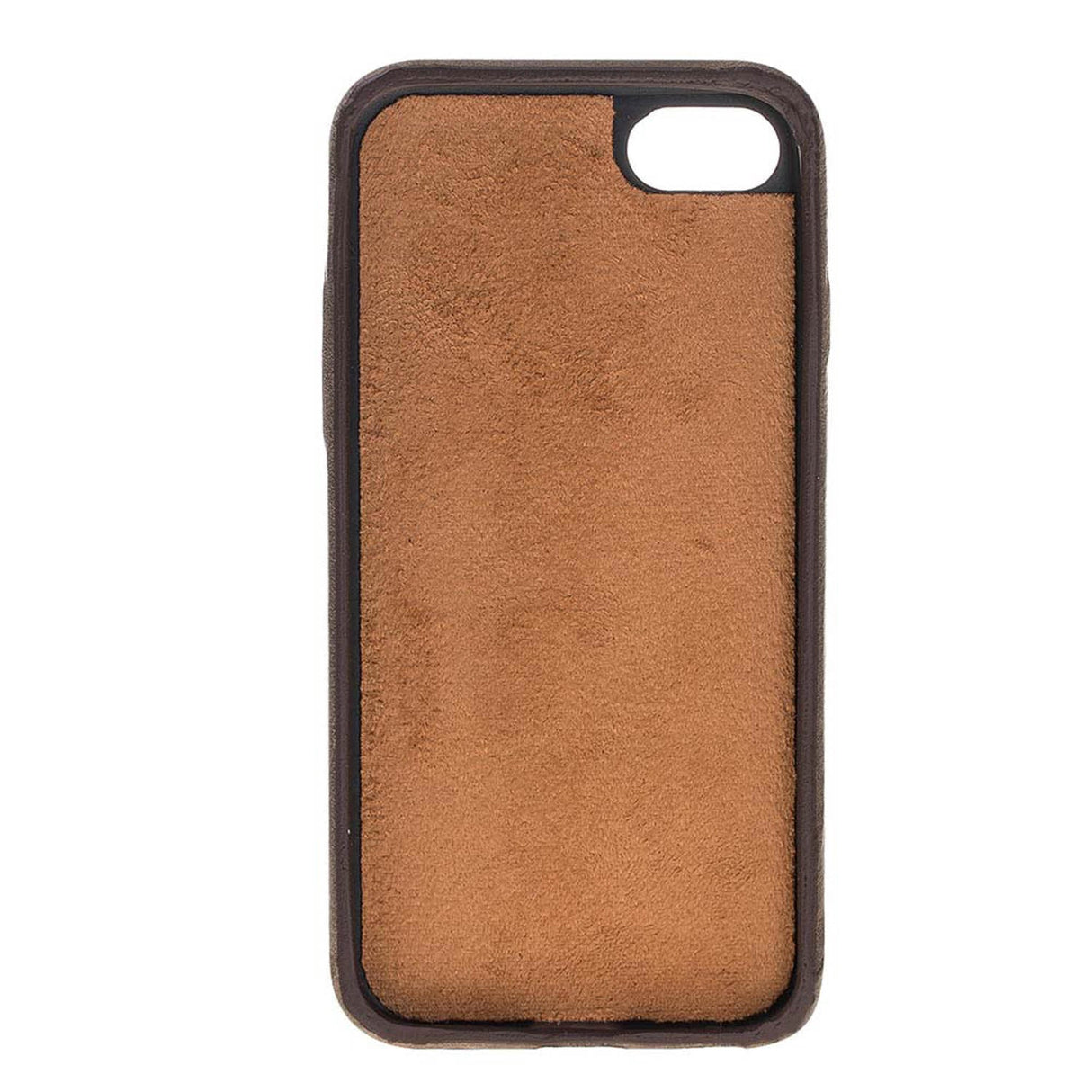iPhone SE / iPhone 8 / iPhone 7 Snap - on Full Cover Leather Case with Credit Cards by Hardiston - premium iPhone 7 - 8 - SE Cases