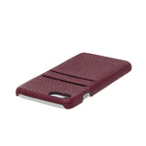 iPhone SE / iPhone 8 / iPhone 7 Snap - on Leather Case with Credit Card Slots by Hardiston - premium iPhone 7 - 8 - SE Cases