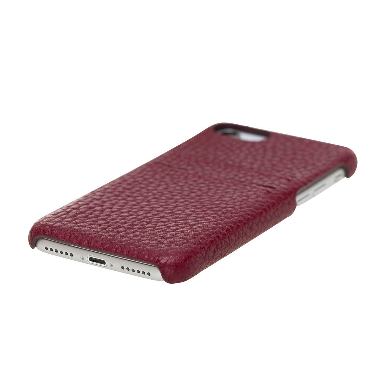 iPhone SE / iPhone 8 / iPhone 7 Snap - on Leather Case with Credit Card Slots by Hardiston - premium iPhone 7 - 8 - SE Cases