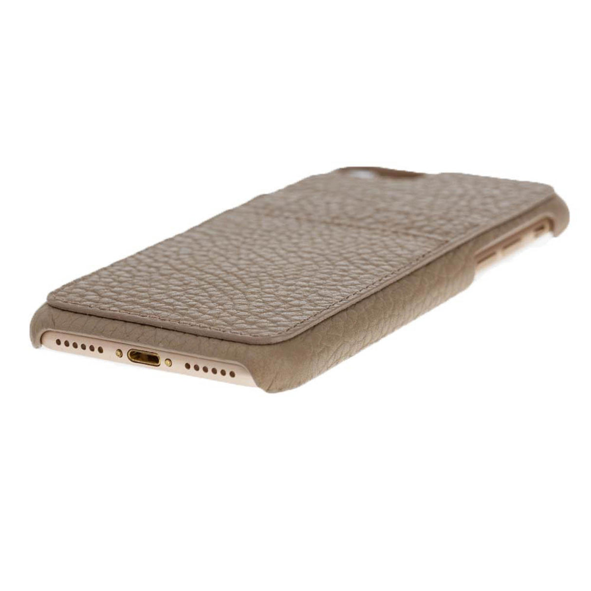 iPhone SE / iPhone 8 / iPhone 7 Snap - on Leather Case with Credit Card Slots by Hardiston - premium iPhone 7 - 8 - SE Cases