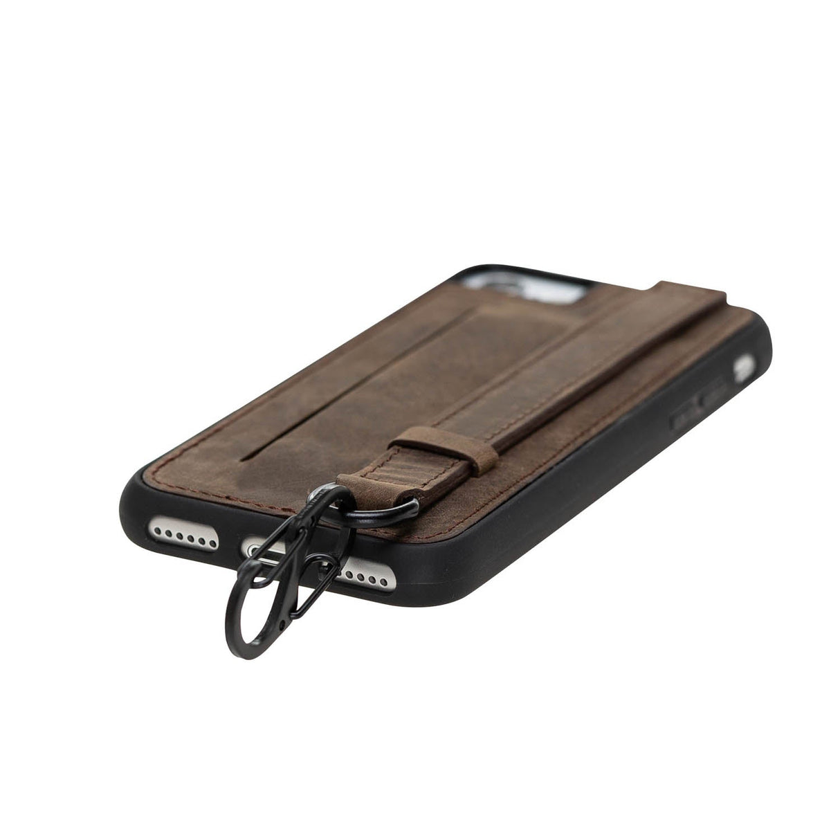 iPhone SE / iPhone 8 / iPhone 7 Snap - on Leather Grip Case by Hardiston - premium iPhone 7 - 8 - SE Cases