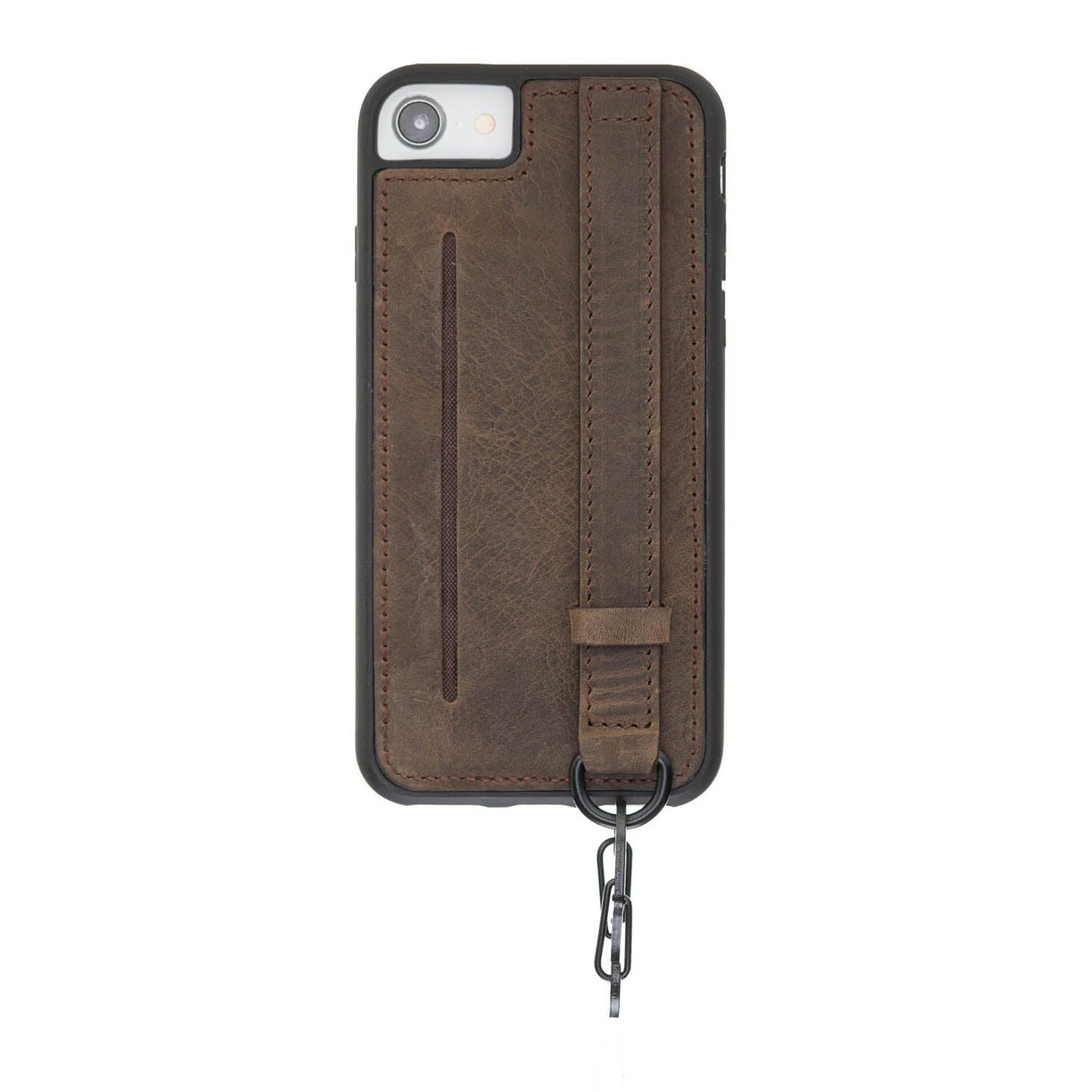iPhone SE / iPhone 8 / iPhone 7 Snap - on Leather Grip Case by Hardiston - premium iPhone 7 - 8 - SE Cases