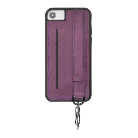 iPhone SE / iPhone 8 / iPhone 7 Snap - on Leather Grip Case by Hardiston - premium iPhone 7 - 8 - SE Cases