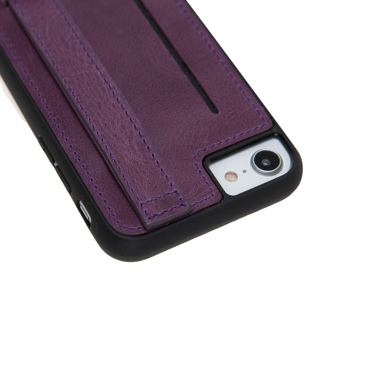 iPhone SE / iPhone 8 / iPhone 7 Snap - on Leather Grip Case by Hardiston - premium iPhone 7 - 8 - SE Cases