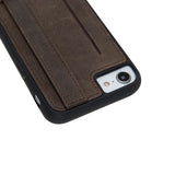 iPhone SE / iPhone 8 / iPhone 7 Snap - on Leather Grip Case by Hardiston - premium iPhone 7 - 8 - SE Cases