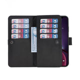 iPhone X / XS Dual Fold Magnetic Detachable Leather Wallet Case by Hardiston - premium iPhone 10 (X) Cases