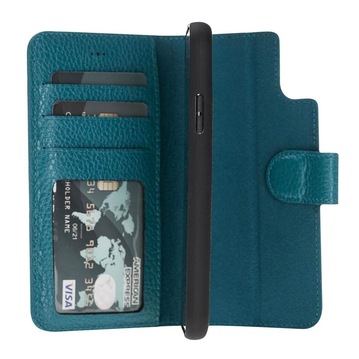 iPhone X / XS Leather Wallet Case by Hardiston - premium iPhone 10 (X) Cases