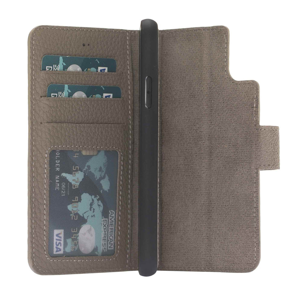 iPhone X / XS Leather Wallet Case by Hardiston - premium iPhone 10 (X) Cases