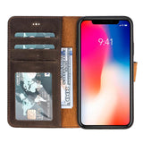 iPhone X / XS Leather Wallet Case by Hardiston - premium iPhone 10 (X) Cases