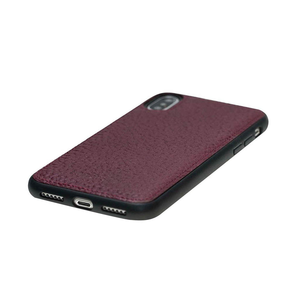 iPhone X / XS Snap - on Flex Leather Case by Hardiston - premium iPhone 10 (X) Cases