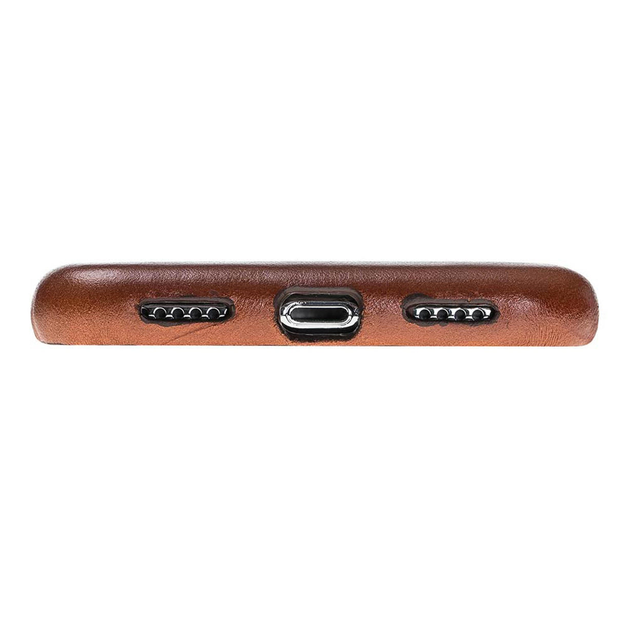 iPhone X / XS Snap - on Full Cover Leather Case by Hardiston - premium iPhone 10 (X) Cases