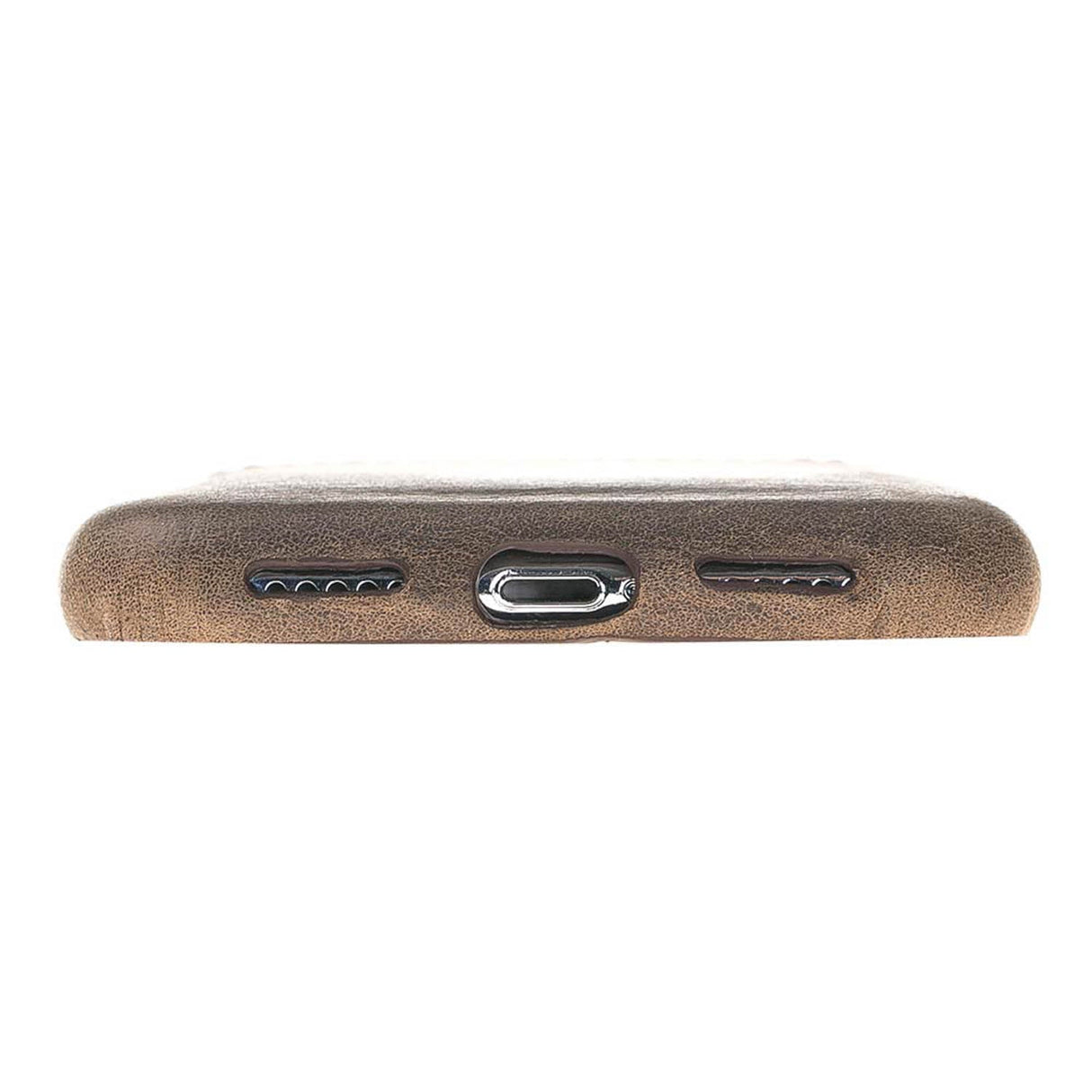 iPhone X / XS Snap - on Full Cover Leather Case with Credit Card Slots by Hardiston - premium iPhone 10 (X) Cases