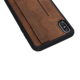 iPhone X / XS Snap - on Leather Grip Case by Hardiston - premium iPhone 10 (X) Cases