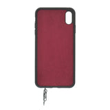 iPhone X / XS Snap - on Leather Grip Case by Hardiston - premium iPhone 10 (X) Cases