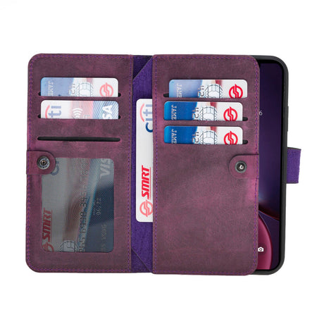 iPhone XR Dual Fold Magnetic Detachable Leather Wallet Case by Hardiston - premium iPhone 10 (X) Cases