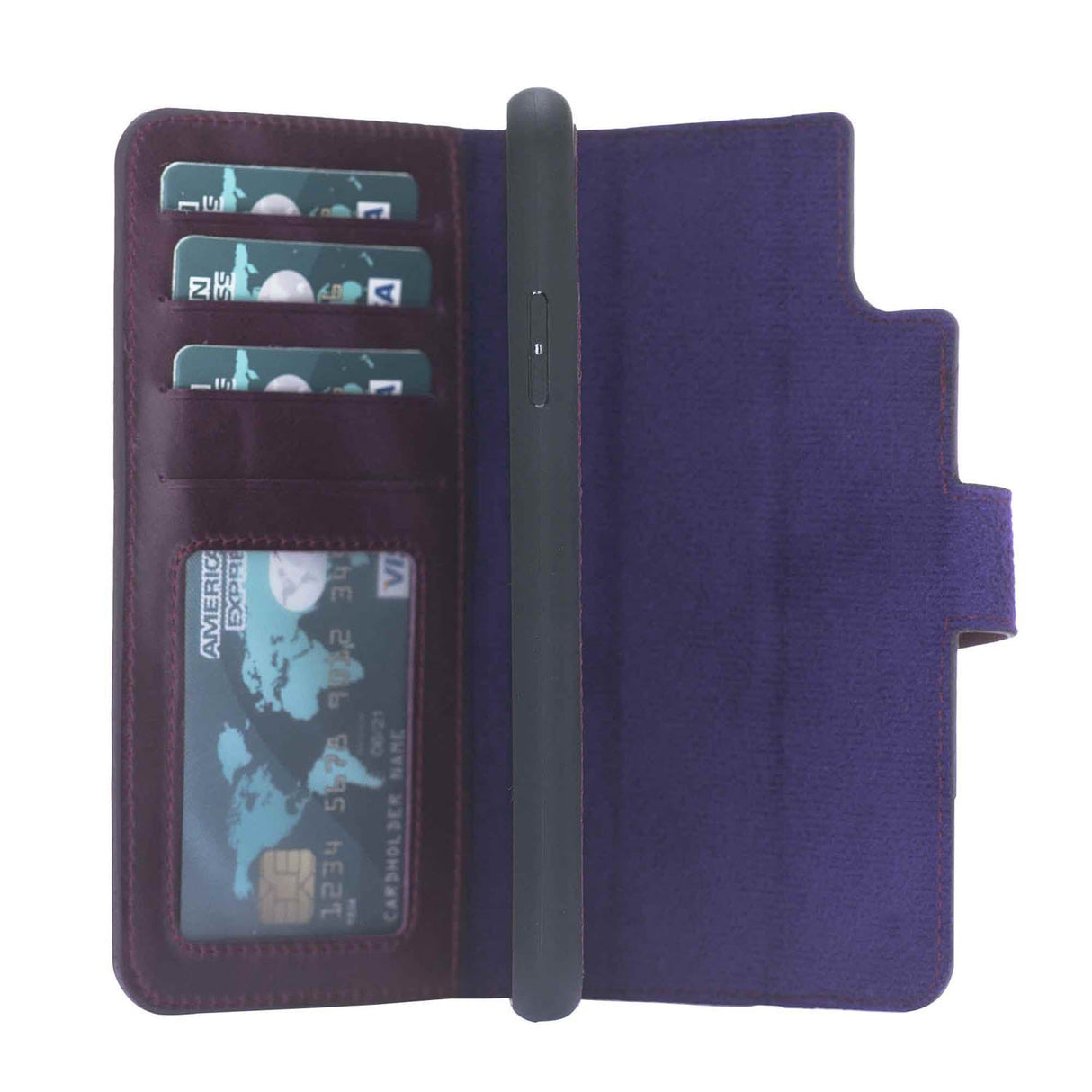 iPhone XR Leather Wallet Case by Hardiston - premium iPhone 10 (X) Cases