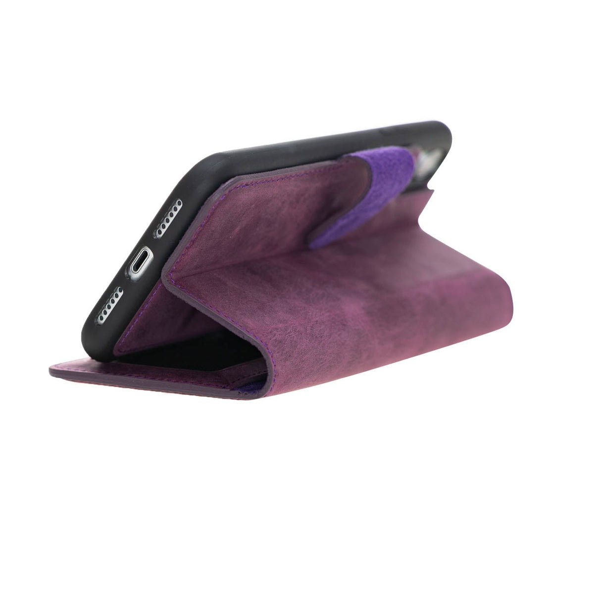 iPhone XR Leather Wallet Case by Hardiston - premium iPhone 10 (X) Cases