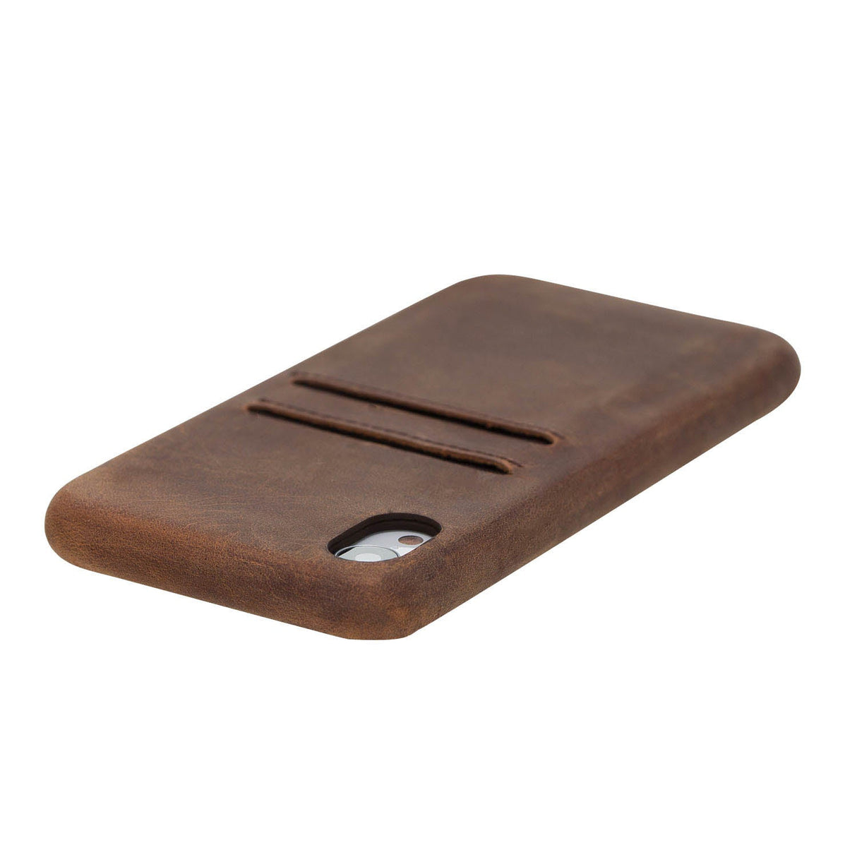 iPhone XR Snap - on Full Cover Leather Case with Credit Card Slots by Hardiston - premium iPhone 10 (X) Cases