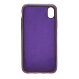 iPhone XR Snap - on Full Cover Leather Case with Credit Card Slots by Hardiston - premium iPhone 10 (X) Cases