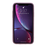 iPhone XR Snap - on Full Cover Leather Case with Credit Card Slots by Hardiston - premium iPhone 10 (X) Cases