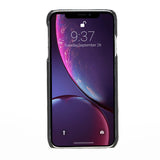 iPhone XR Snap - on Leather Case with Credit Card Slots by Hardiston - premium iPhone 10 (X) Cases