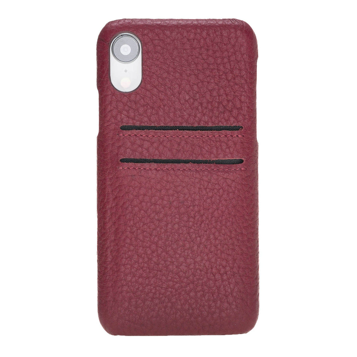 iPhone XR Snap - on Leather Case with Credit Card Slots by Hardiston - premium iPhone 10 (X) Cases