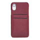 iPhone XR Snap - on Leather Case with Credit Card Slots by Hardiston - premium iPhone 10 (X) Cases