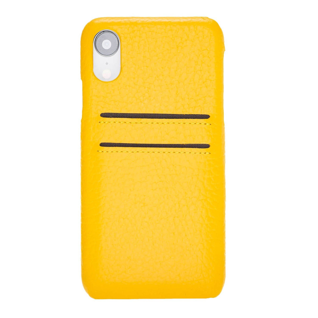 iPhone XR Snap - on Leather Case with Credit Card Slots by Hardiston - premium iPhone 10 (X) Cases
