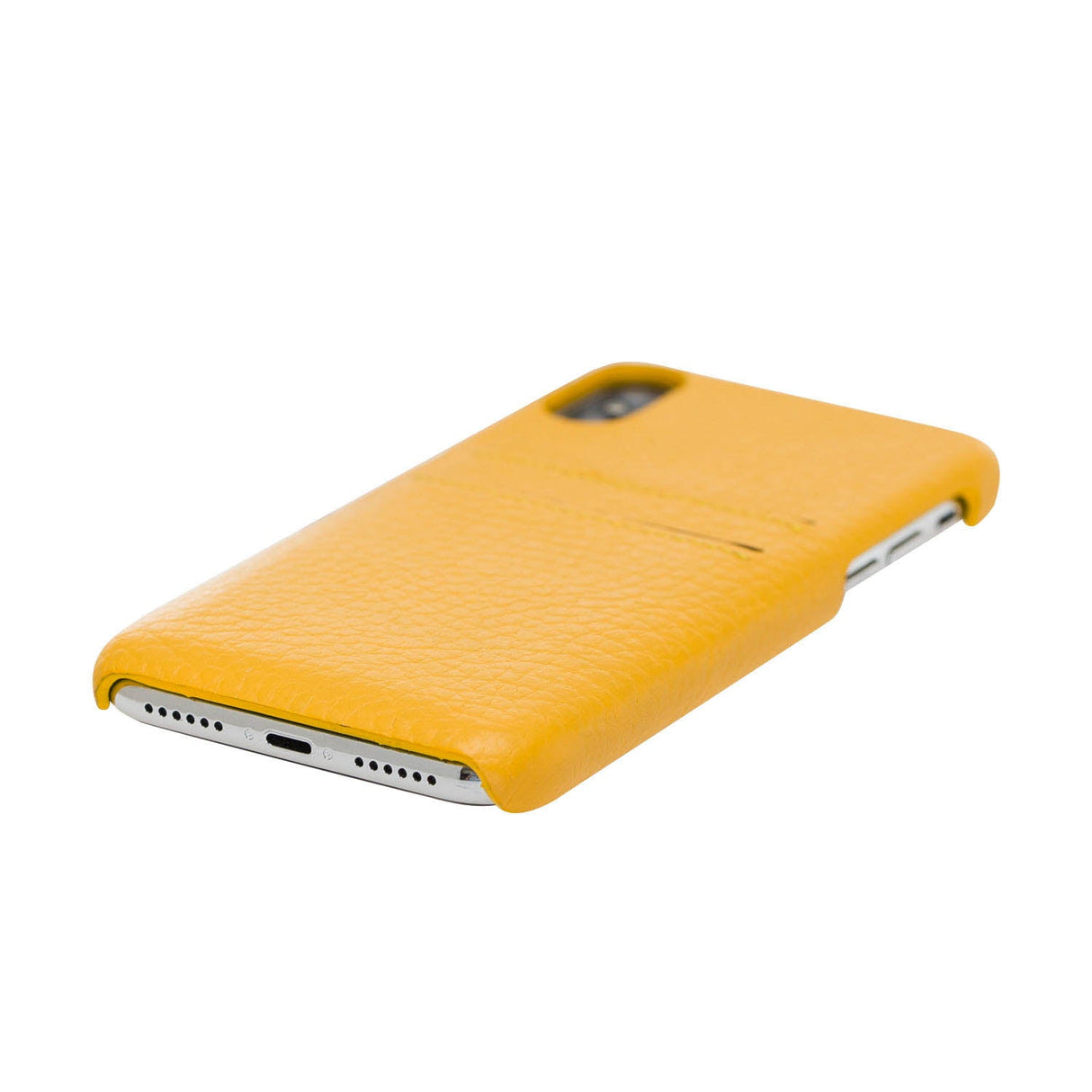 iPhone XR Snap - on Leather Case with Credit Card Slots by Hardiston - premium iPhone 10 (X) Cases