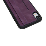 iPhone XR Snap - on Leather Grip Case by Hardiston - premium iPhone 10 (X) Cases