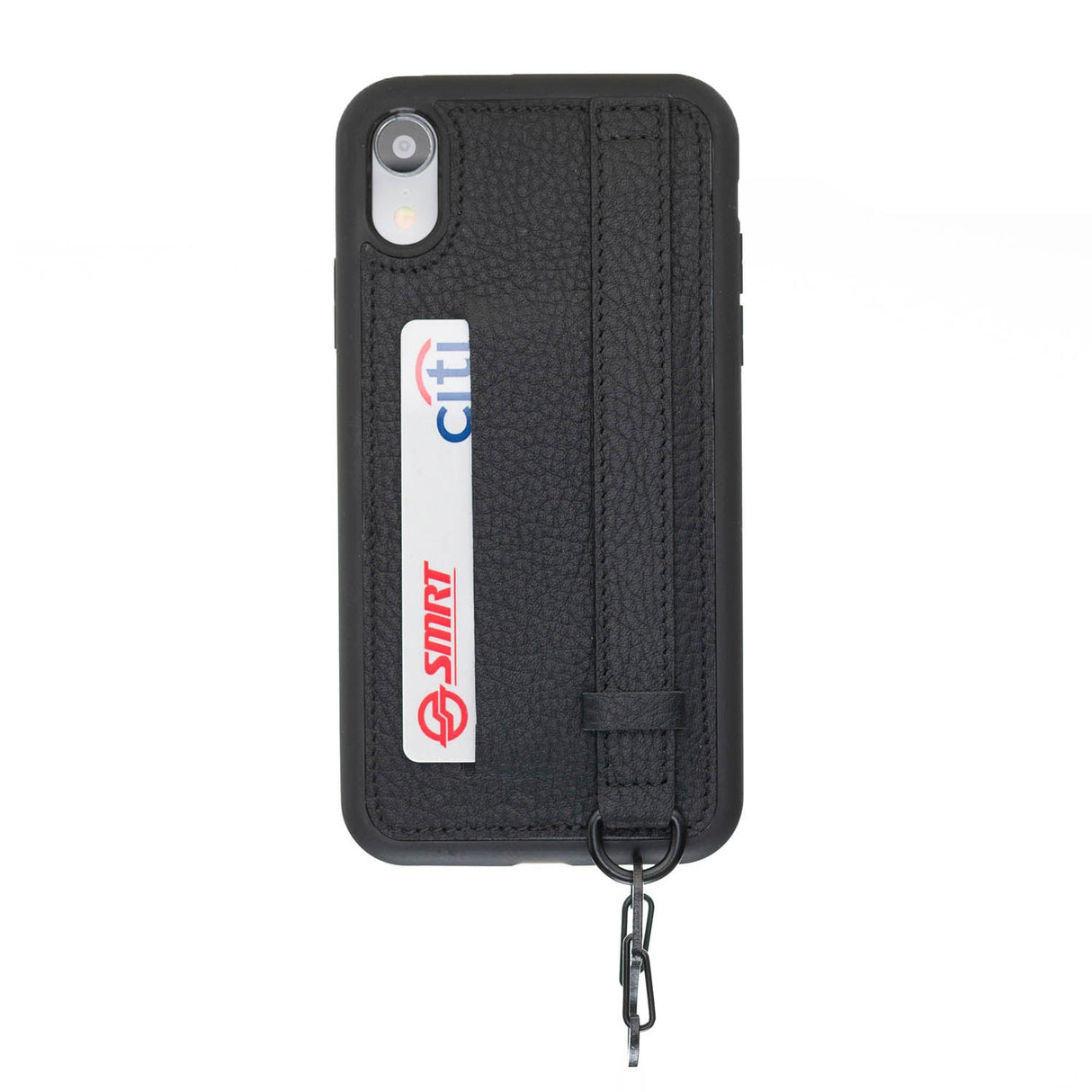 iPhone XR Snap - on Leather Grip Case by Hardiston - premium iPhone 10 (X) Cases