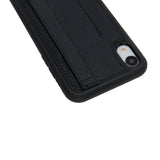 iPhone XR Snap - on Leather Grip Case by Hardiston - premium iPhone 10 (X) Cases